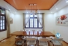 White house with courtyard for rent in Tay Ho district  